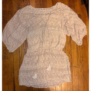 LAGACI Beige Beach coverup